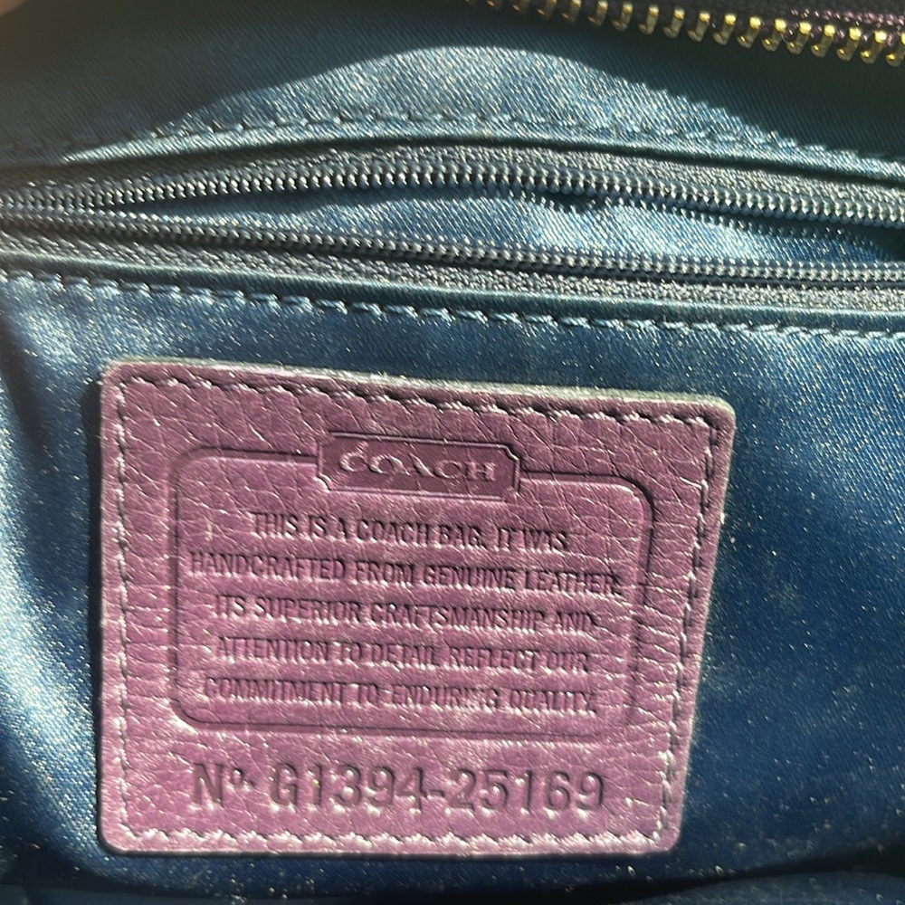 Coach Madison Madeline Leather Purse - Picture 4 of 7